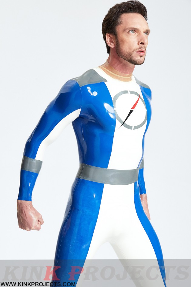 Male 'Time Traveller' Back Zip Catsuit Male 'Time Traveller' Back Zip Catsuit