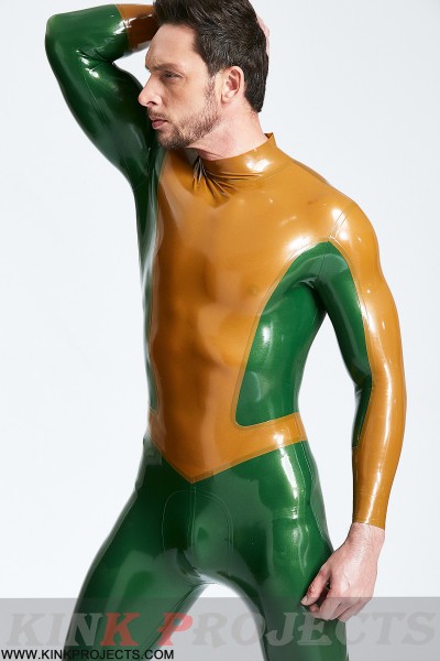 Male 'Arrowhead' Back Zip Catsuit 