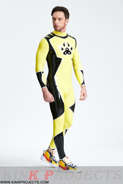 Male 'Galactica' Back Zip Catsuit 