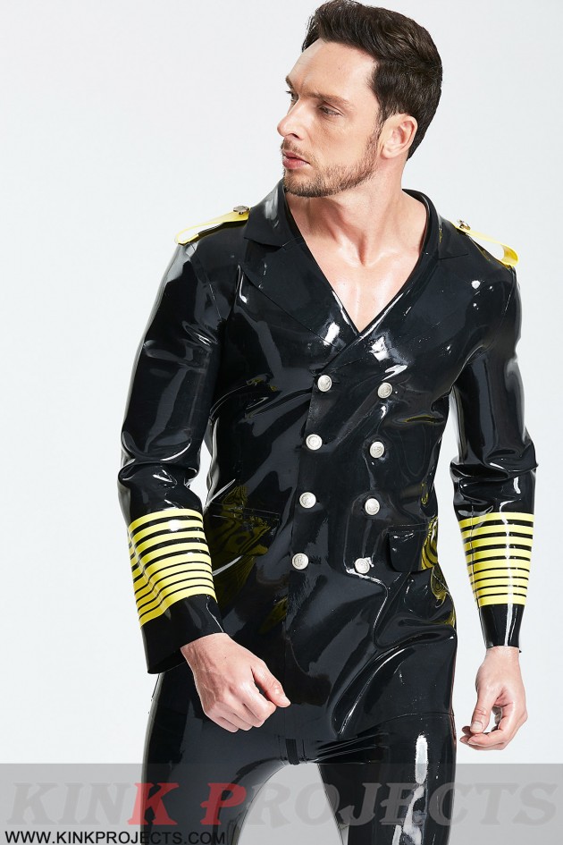 Male Military Style Double-Breasted Short Coat Male Military Style Double-Breasted Short Coat