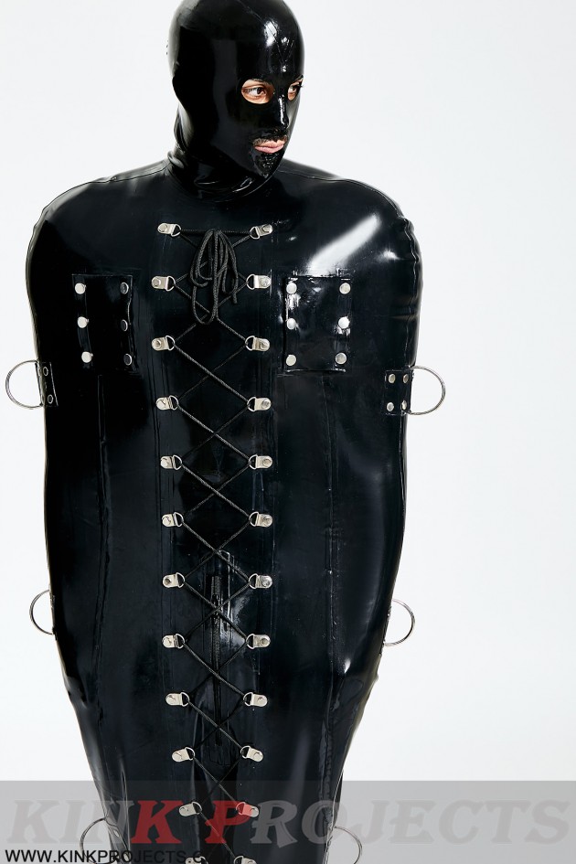 Male Laced & Zippered Latex Bondage Sleepsac Male Laced & Zippered Latex Bondage Sleepsac