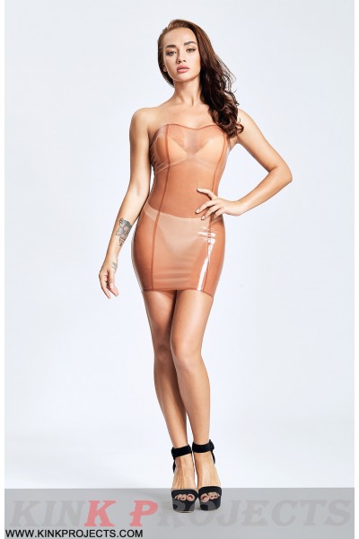 Simple Tube Top Mini Dress