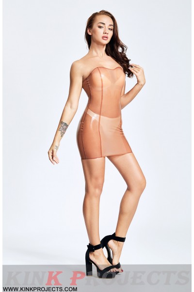 Simple Tube Top Mini Dress