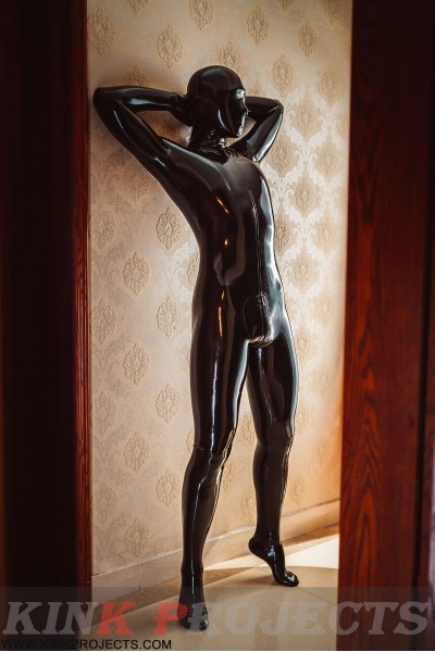 Male 'Stealth' Two-pieces Fully-Enclosed Catsuit