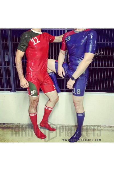 Male Footballer Latex Outfit