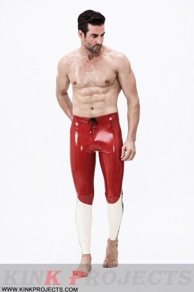Male 'Tri-Way' Latex Meggings