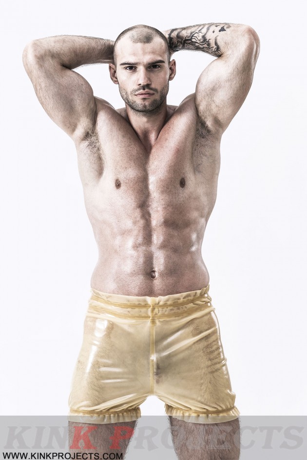 Male Natural Latex Elasticated Panties Male Natural Latex Elasticated Panties