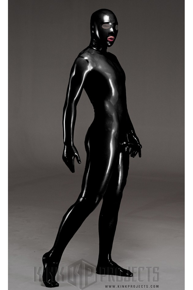 Male Standard 'Gimp' Fully-Enclosed Catsuit with Penis Sheath Male Standard 'Gimp' Fully-Enclosed Catsuit with Penis Sheath