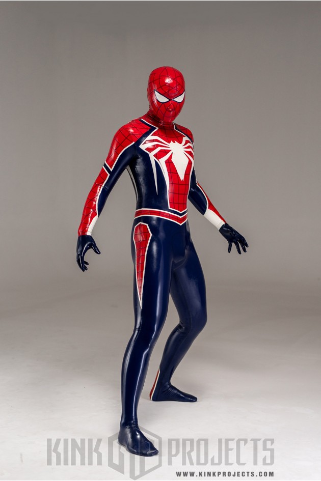 Male 'Spidey Two' Latex Costume Catsuit Male 'Spidey Two' Latex Costume Catsuit